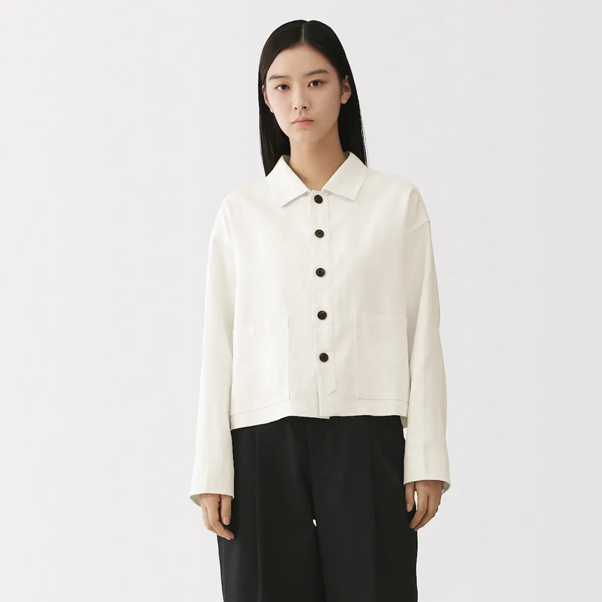 [MUJI] Tavensu Linen Jacket / 태번수 리넨 재킷