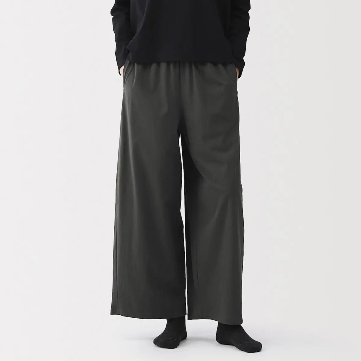 [MUJI] Cotton Jersey Relaxed Easy Pants / 코튼 저지 릴랙스 이지 팬츠