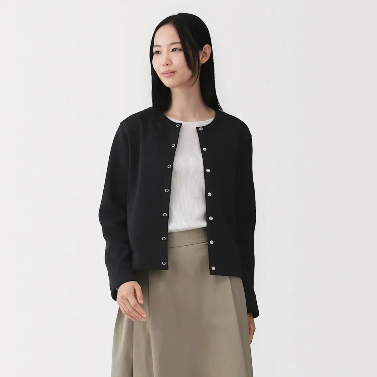 [MUJI] Sweat Cardigan / 스웨트 가디건
