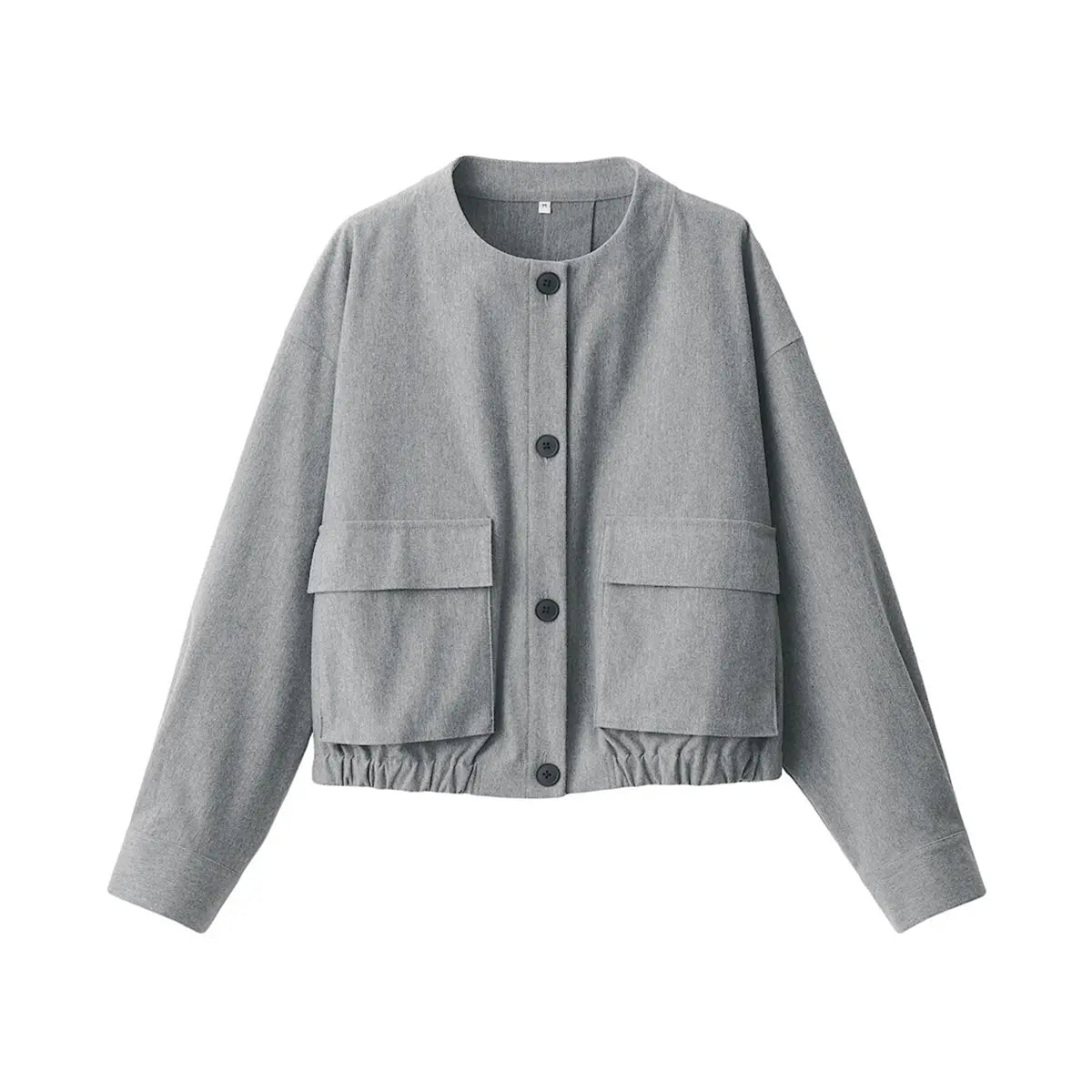 [MUJI] Stretch Fleece Cardigan Jacket / 스트레치 기모 가디건 재킷