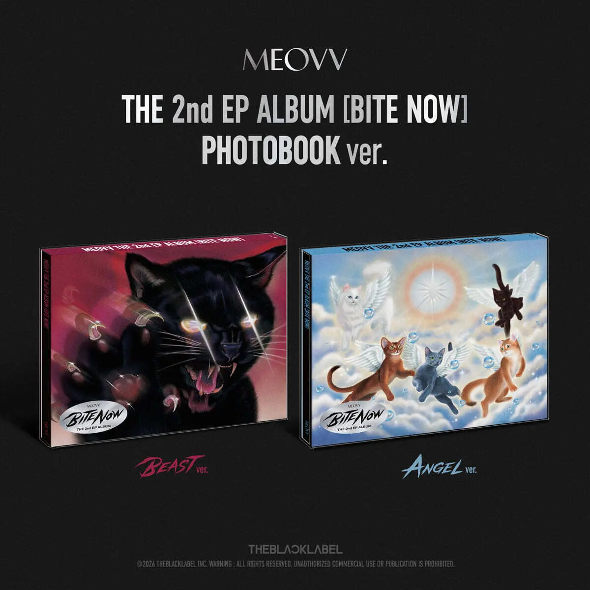 [Meow] MEOVV The 2nd EP Album [BITE NOW] (Photobook Ver.) / MEOVV (미야오) - THE 2nd EP ALBUM [BITE NOW][PHOTOBOOK ver.][2종 SET]