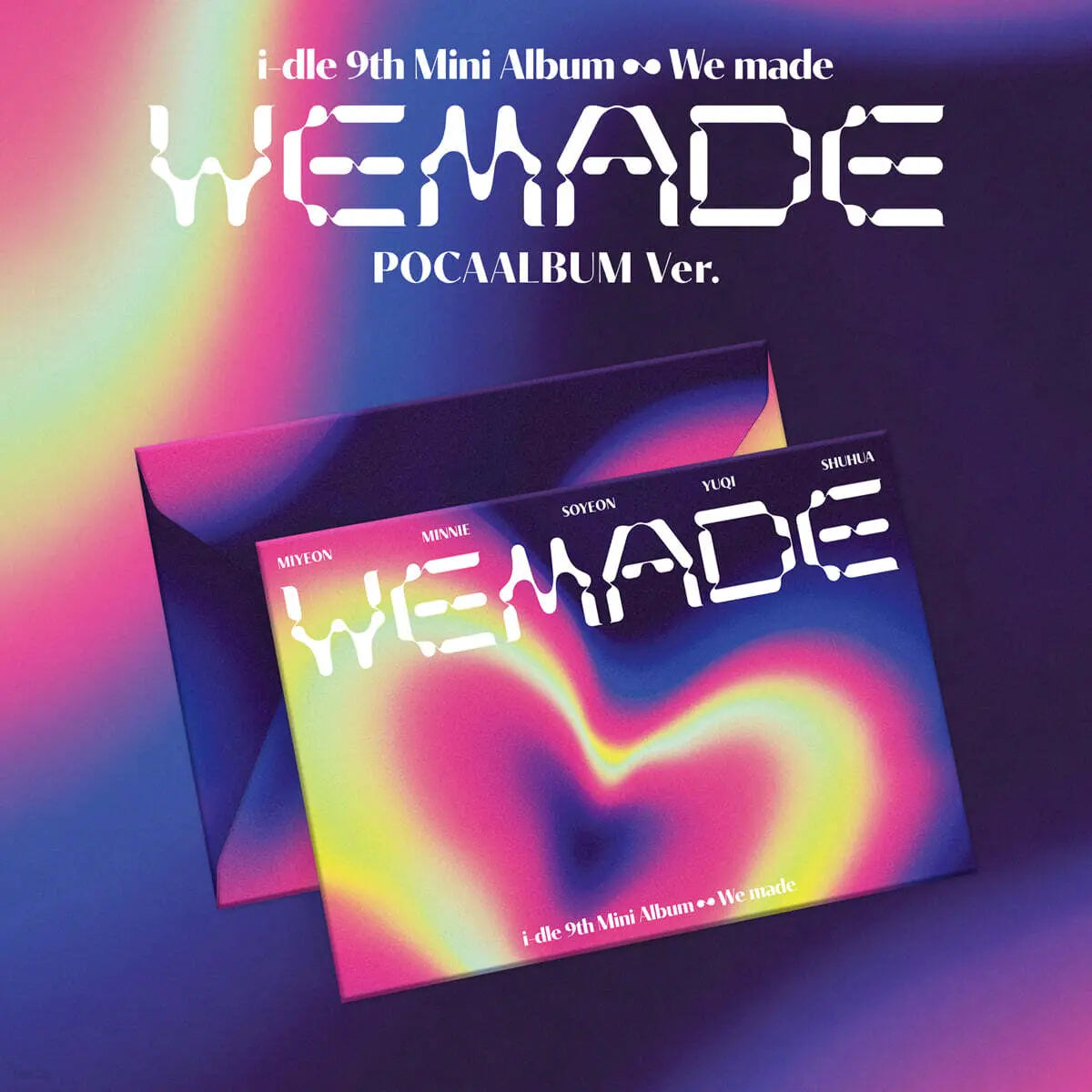 [Kids] (G)I-DLE - Mini Album Vol. 9: We Made (POCAALBUM Ver.) / i-dle (아이들) - 미니앨범 9집 : We made [POCAALBUM Ver.]