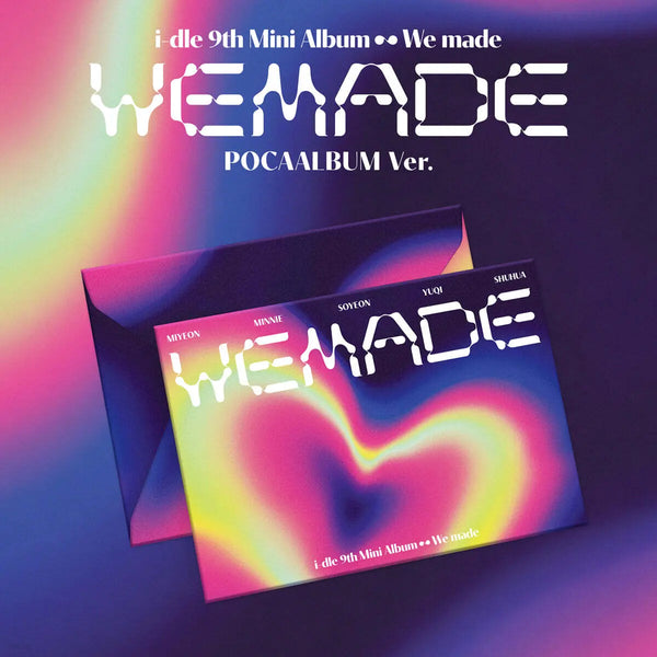 [Kids] (G)I-DLE - Mini Album Vol. 9: We Made (POCAALBUM Ver.) / i-dle (아이들) - 미니앨범 9집 : We made [POCAALBUM Ver.]