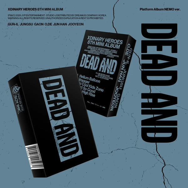 [Xdinary Heroes] 8TH Mini Album DEAD AND (Platform Album NEMO ver.)