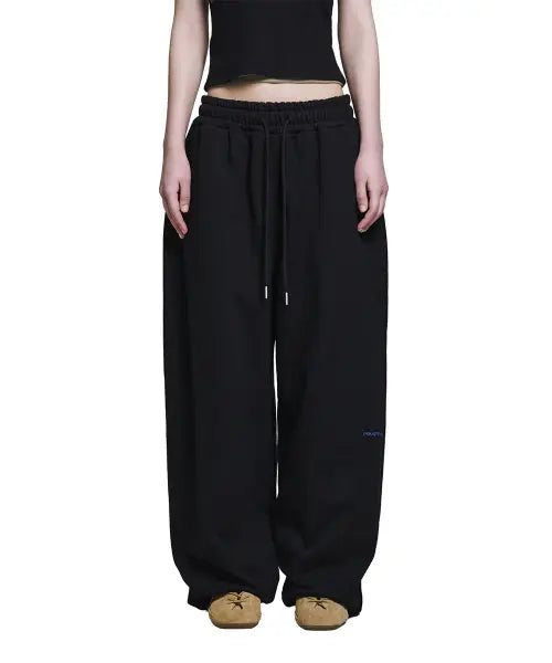[ROUGHTYPE] Oversized Jogger Sweatpants - Black