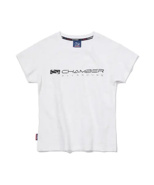 [SPORT CHAMBER] SC Woman Long Flash Slub T-Shirt (White) / SC 우먼 롱플래시 슬럽 티셔츠(화이트)