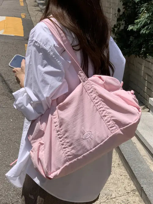 [LUTHPRODUCT] Daily Sporty Duffle Bag _ PINK
