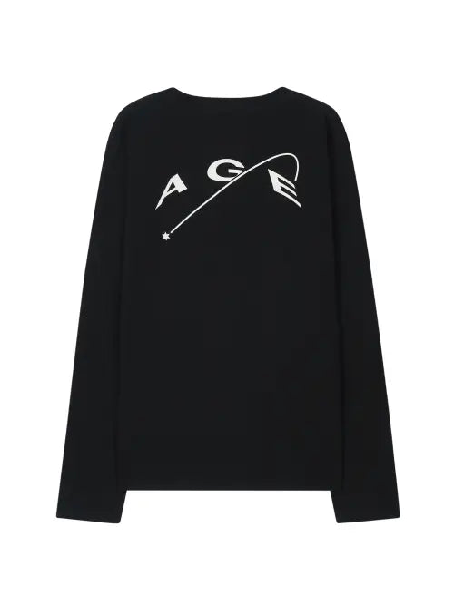 [AGEOFPARAMOUNT] Age Long Sleeve (Black) / 에이지 롱슬리브 (블랙)