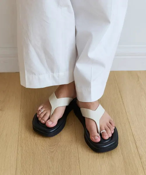 [NUUS] Kaiian Platform Flip Flops [n5321] / 카이안 플랫폼 플립플랍 [n5321]_3color