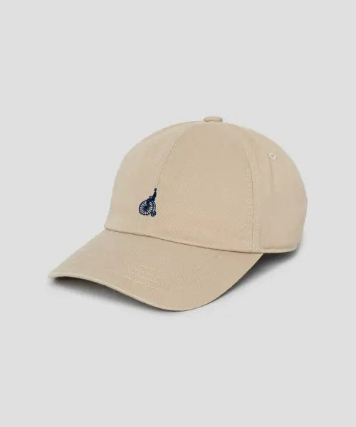 [BEANPOLE ACCESSORY] Cotton Twill Logo Washed Ball Cap - Beige / 코튼트윌 로고 워싱 볼캡 - 베이지