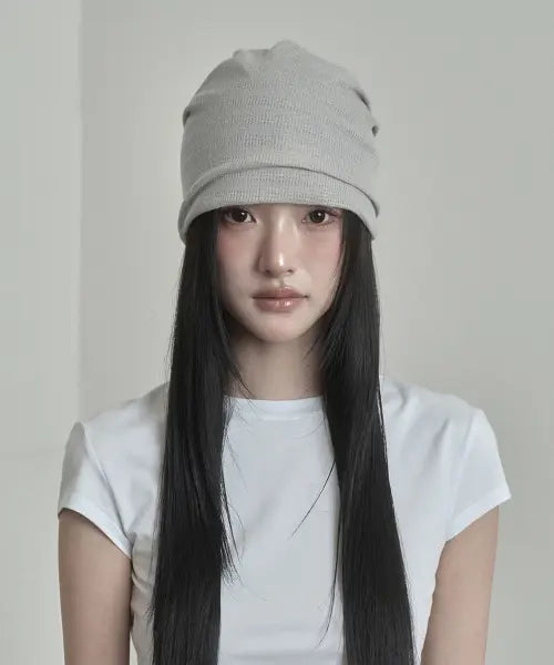 [INEGI] Metal Sheer Beanie (sand beige)