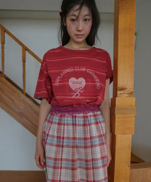 [NOCONTENT] Unplanned Tee _ Red / 392. 언플랜드 티 _ 레드