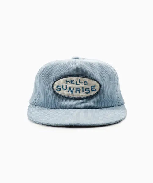 [HELLO SUNRISE] Doodle Patch RX Fit 5P Cap_VTG Blue