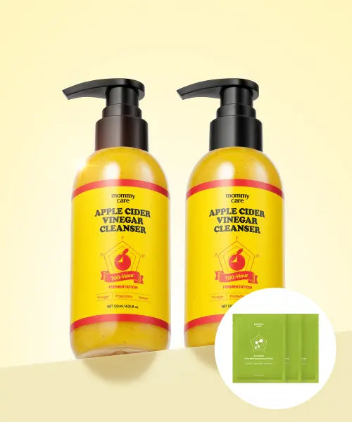 [MOMMYCARE] [2 PACK] Whitening Tone-Up Apple Bubble Cleanser 120ml / [2PACK] 미백톤업 애사비 버블 클렌저 120ml (+바다포도 모공 마스크팩 3매 증정)
