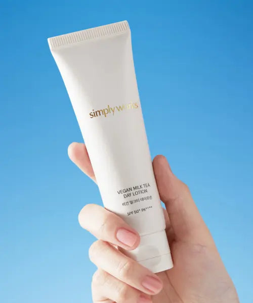[SIMPLYWORKS] Vegan Milk Tea Day Lotion SPF50 50ml / 비건 밀크티 데이로션 SPF50 50ml