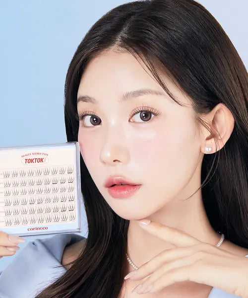 [CORINGCO] Coringco Toktokhara No-Glue Eyelash #Pure / 톡톡하라 노글루 속눈썹 퓨어