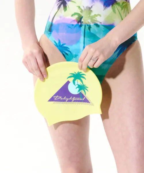 [DELIGHTPOOL] Sunfade Heat Swim Cap - Yellow