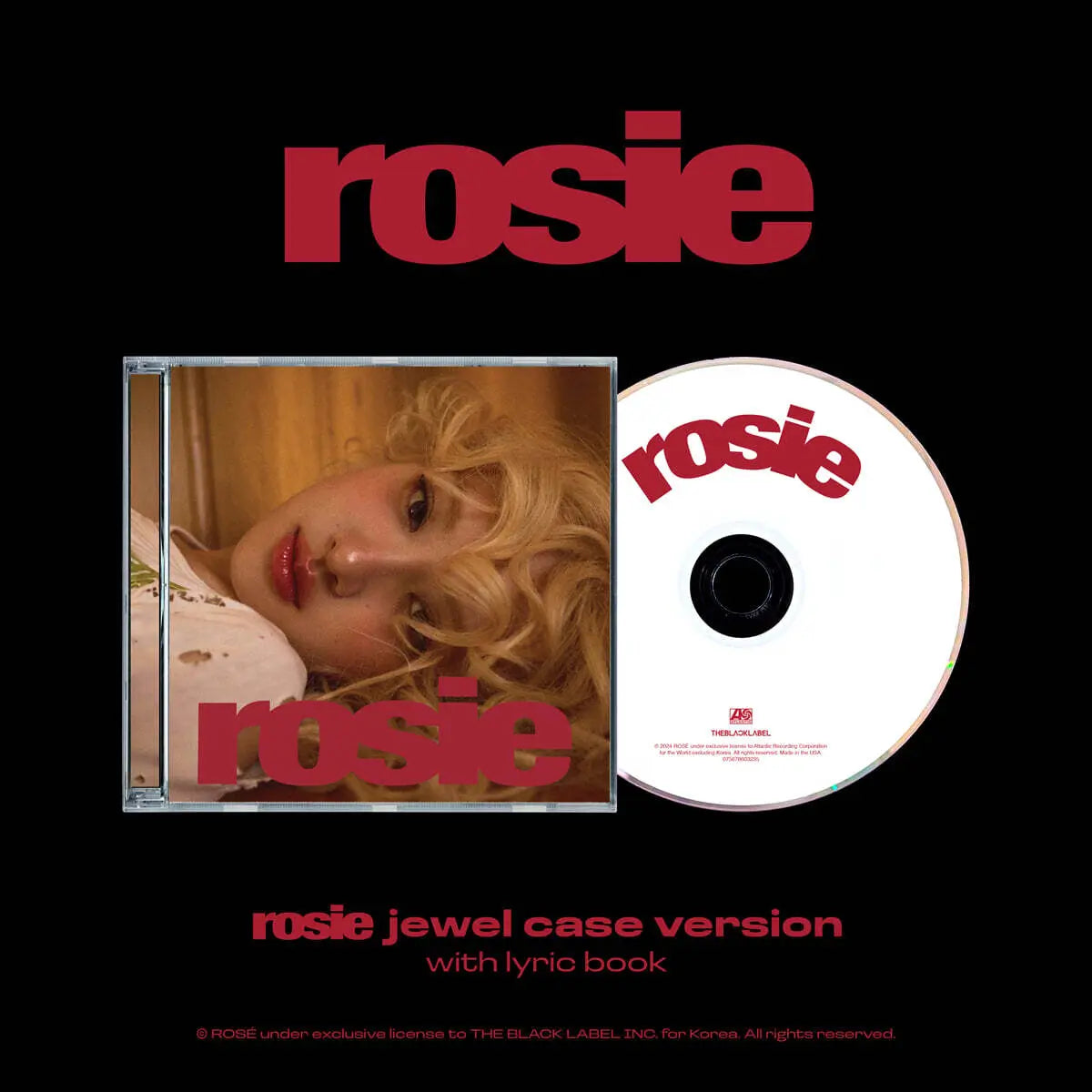 [JEWEL] ROSÉ - First Studio Album ‘rosie’ (Jewel Version) / 로제(ROSÉ) - ROSÉ first studio album ‘rosie’ (JEWEL)