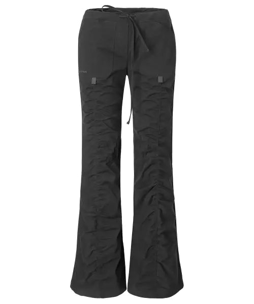 [INEGI] Tap Shirring String Pants (charcoal)