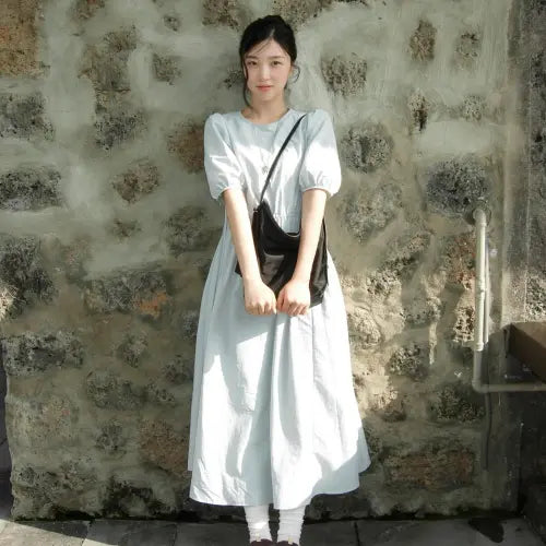 [LAP] Side String Nylon Dress AS2WO460 / 사이드스트링 나일론 원피스 AS2WO460