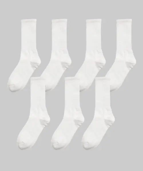 [1996 STANDARD] 7-Pack Long Crew Socks / [7팩] 롱 크루 삭스