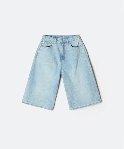 [SPAO] Women's Denim Bermuda Shorts_SPTNG37G01 / 여성 데님 버뮤다 쇼츠_SPTNG37G01