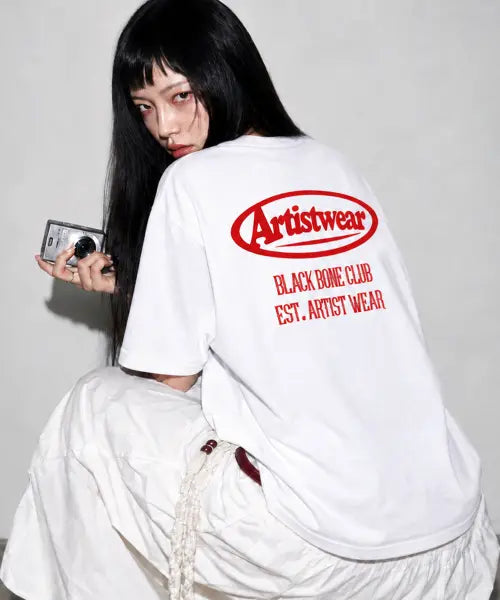 [ARTISTWEAR] [ATW] Black Bone Club T-Shirt - 2 Colors / [ATW] 블랙본클럽 반팔티 - 2COLOR