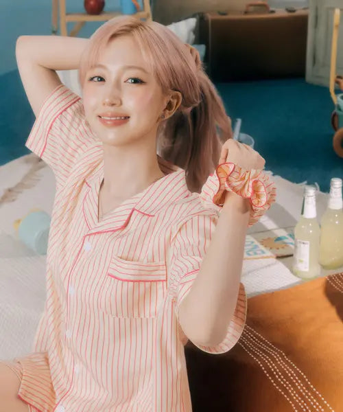 [DOSSY] Unisex Short Sleeve Pajama Collection (Choose 1 of 7 styles) / 남녀공용 반팔 파자마 균일가 모음전 ( 7종중 택1 )