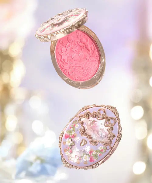 [FLOWERKNOWS] Strawberry Rococo Series Embossing Blush / 스트로베리 로코코 시리즈 엠보싱 블러쉬