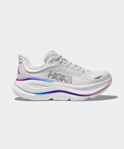 [HOKA] (W) Bondi 9 Wide - COSMIC GREY / WHITE / 1162014-CYWH / (여성) 본디 9 와이드 - 코스믹 그레이:화이트 / 1162014-CYWH