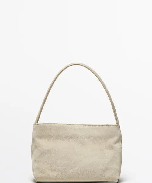 [MASSIMO DUTTI] Split Suede Shoulder Bag / 스플릿 스웨이드 숄더 백