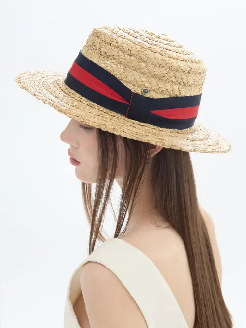 [BROWNHAT] Gatsby Boater Hat 1920s / 개츠비 보터 햇 1920S