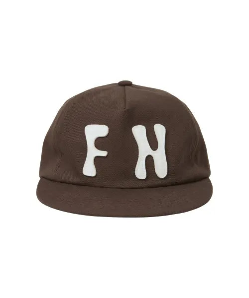 [FERNOV] FN Apple 5 Panel Cap Brown / FN 아플리케 5패널 캡 브라운