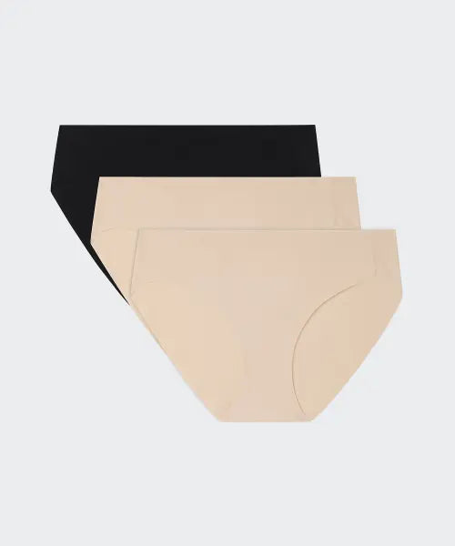 [MUSINSA STANDARD WOMAN] Women's Seamless Free Cut Panties 3-Pack / 우먼즈 심리스 프리 컷 팬티 3팩
