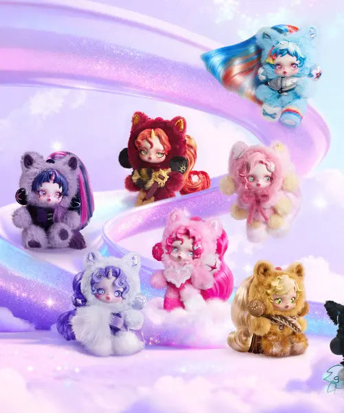 [POPMARTKOREA] Skullpanda x My Little Pony Series Plush Keychain / 스컬판다 x 마이 리틀 포니 시리즈 인형 키링