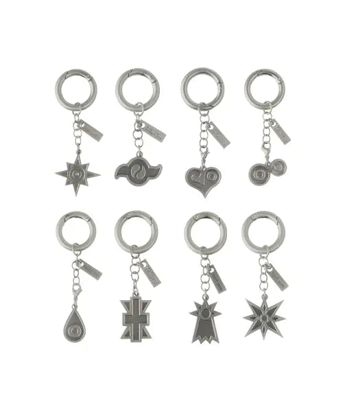 [ODDSTUDIO] Digimon Adventure Crest Symbol Metal Keyring / [디지몬 어드벤처] Digimon Adventure Crest Symbol Metal Keyring