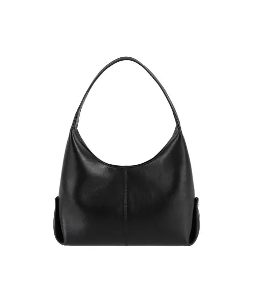 [SIYAZU] SIAC3076 Lambskin Flow Bag M_Black