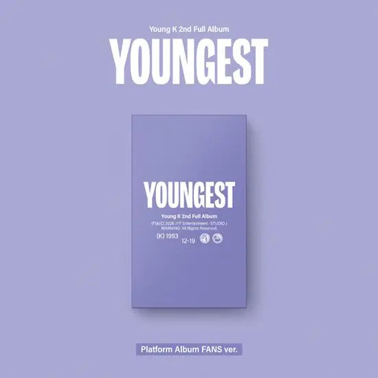 [K-Pop] YOUNGEST [PLATFORM ALBUM FANS VER]