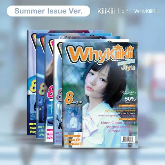 [K-Pop] WHYKIIIKIII [EP] [SUMMER ISSUE VER]