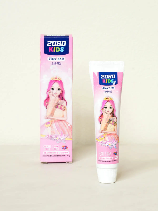 [DAISO] 2080 Kids 3 Step Secret Jouju Toothpaste 70g / 2080 키즈 3스텝 시크릿쥬쥬 치약 70 g