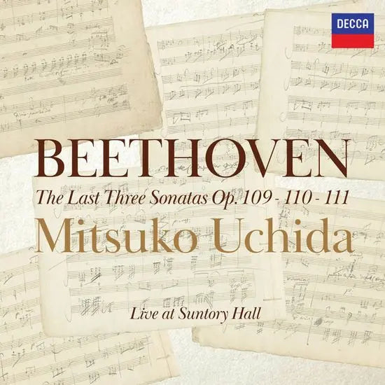 [K-Pop] Beethoven: Piano Sonatas Nos. 30-32 - Mitsuko Uchida / THE LAST THREE SONATAS OP.109-110-111/ MITSUKO UCHIDA [베토벤: 피아노 소나타 30-32번 - 미츠코 우치다]