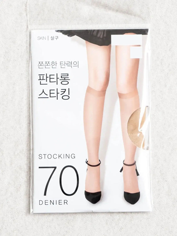 [DAISO] Wool Pantalon Stockings Apricot / 울 판타롱 스타킹 살구