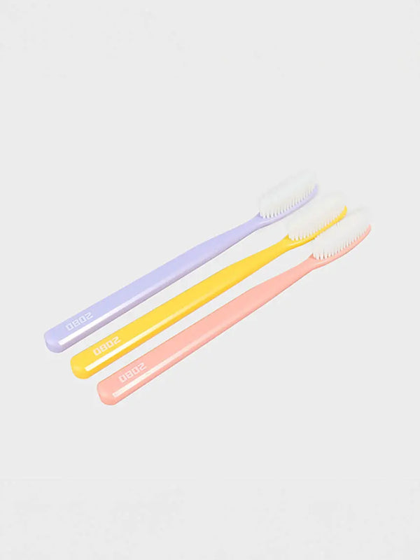 [DAISO] 2080 Soft Touch Max Toothbrush 3-Pack / 2080 소프트 터치 MAX 칫솔 3개입