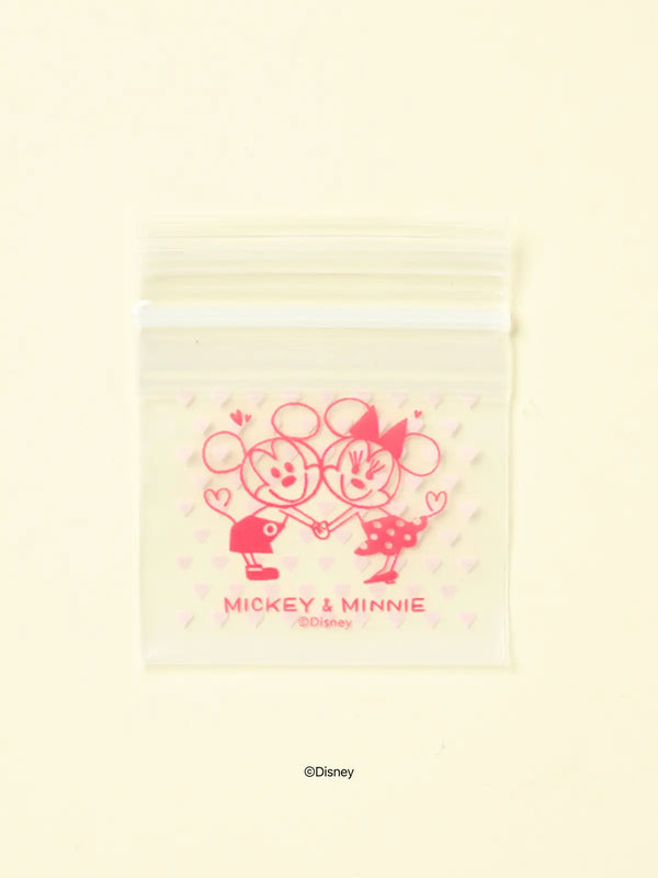 [DAISO] Disney Mickey Friends Zipper Bag 5 x 7 cm (35 pieces) / 디즈니 미키프렌즈 지퍼백 5 X 7 cm 35매입 미키미니