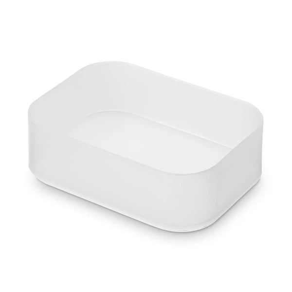 [MUJI] Recycled Polypropylene Blend Makeup Box (1/4 Width, Half Size) / 재생 폴리프로필렌 혼용 메이크 박스 1/4가로형・하프