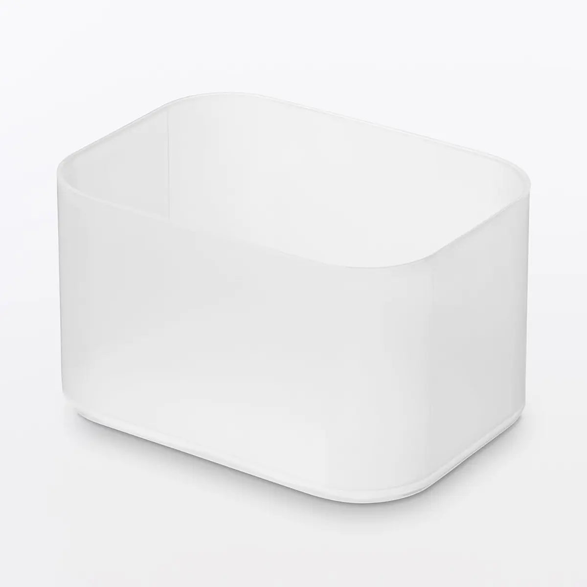 [MUJI] Recycled Polypropylene Blend Makeup Box (Half Size, Horizontal) / 재생 폴리프로필렌 혼용 메이크 박스 1/2가로형・하프