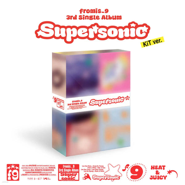 [Promis Nine] fromis_9 - 3rd Single Album 'Supersonic' [KiT ver.] / 프로미스나인 (fromis_9) - 3rd Single Album 'Supersonic' [KiT ver.]