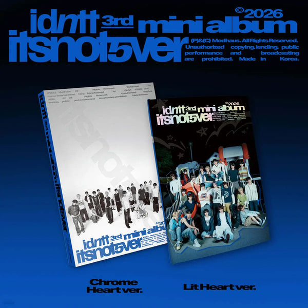 [Identity] idntt (Identity) <itsnotover> [2 Type Set] / idntt (아이덴티티) - 〈itsnotover〉 [2종 SET]