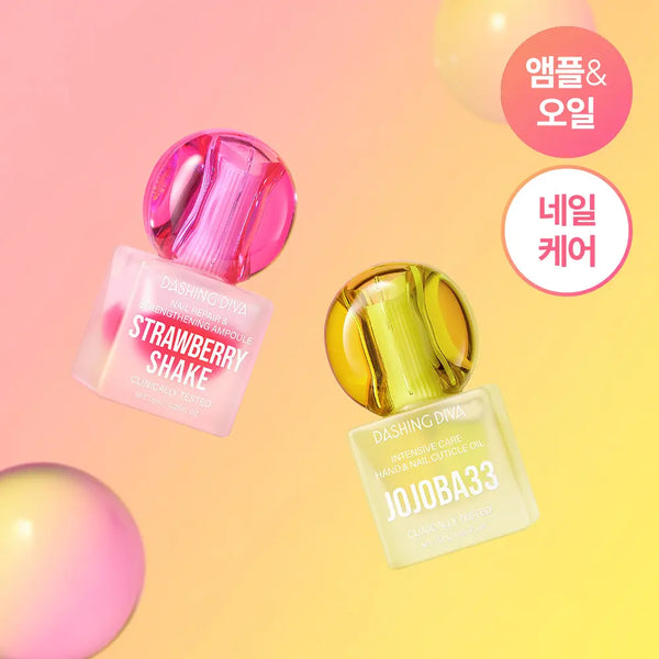 [Dashing Diva] Dashing Diva Nail Oil & Ampoule Set (2 Types) / [NEW] 데싱디바 네일 오일&앰플 2종