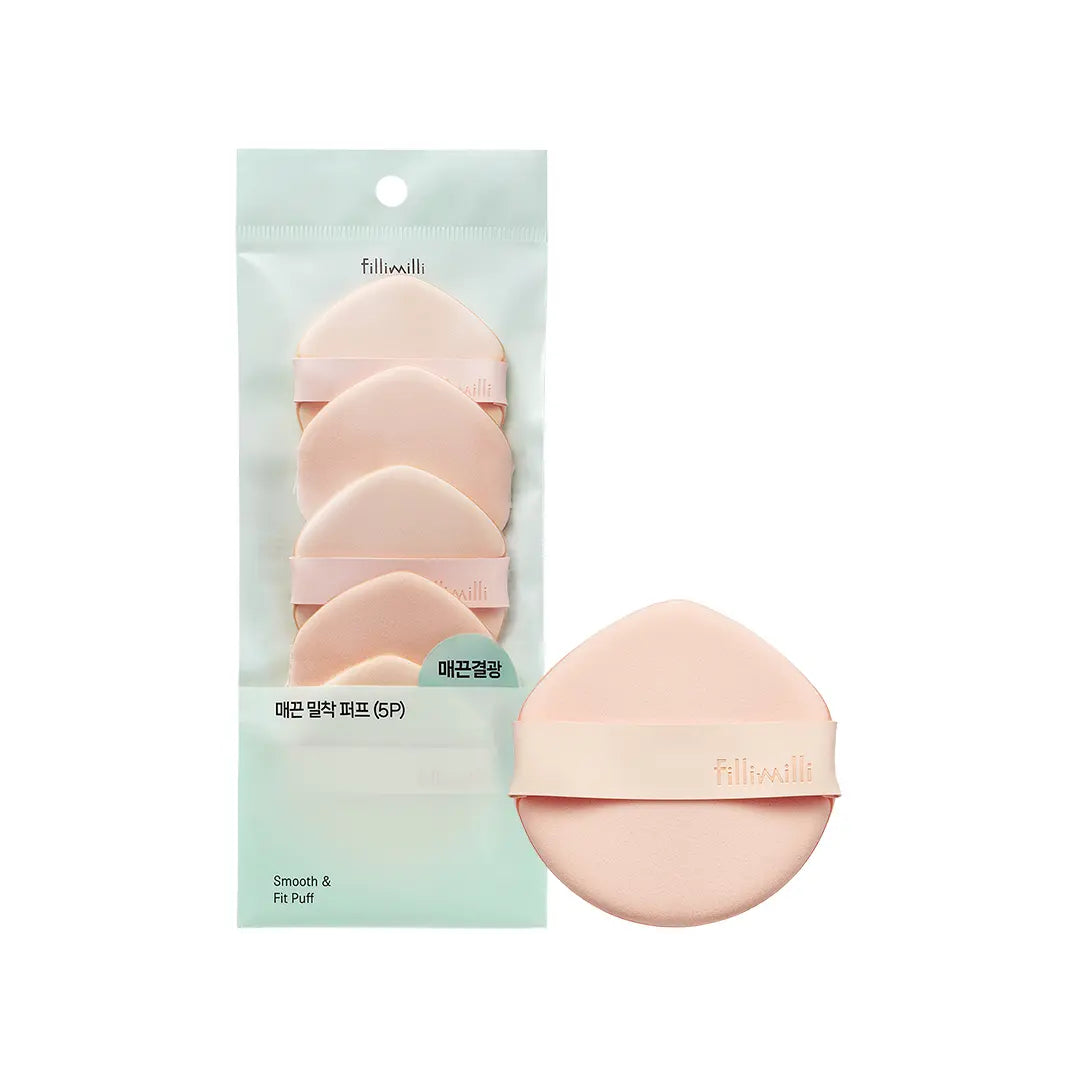 [Fillimilli] Philmillie Smooth Fit Puff 5P / 필리밀리 매끈밀착퍼프 5P